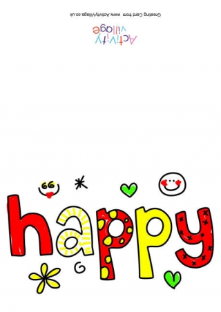 Happy Card
