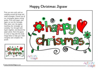 Happy Christmas Jigsaw