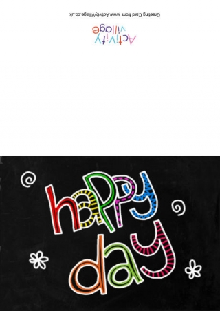 Happy Day Card