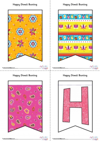 Happy Diwali Bunting