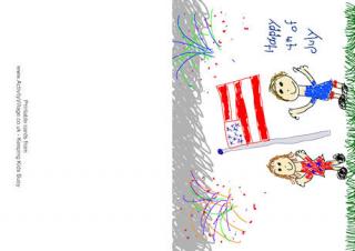 Happy Fourth of July Card