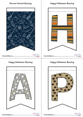 Happy Halloween Bunting