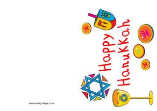 Happy Hanukkah Card 2