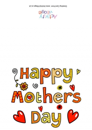 Happy Mother's Day Card 3