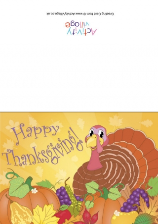 Happy Thanksgiving Card