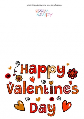 Happy Valentine's Day Card