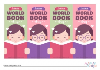 Happy World Book Day Bookmarks