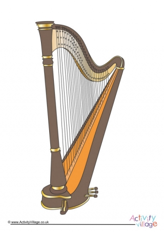 Harp Poster