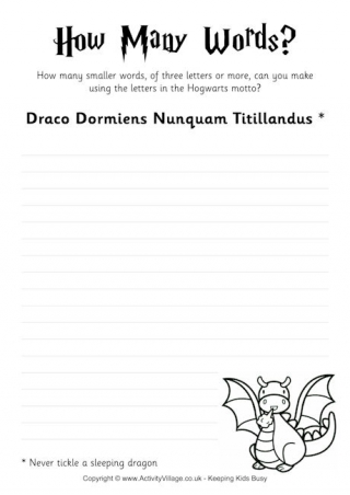 Harry Potter How Many Words