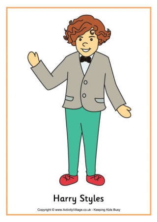 Harry Styles Printables for Kids