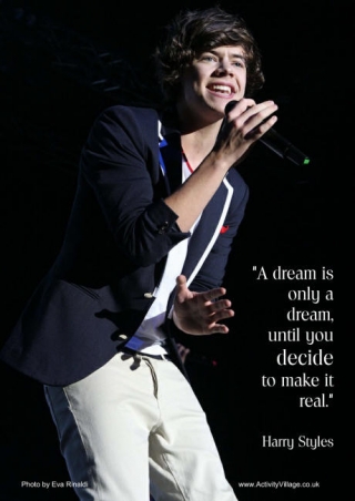 Harry Styles Quote Poster