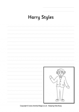 Harry Styles Writing Page