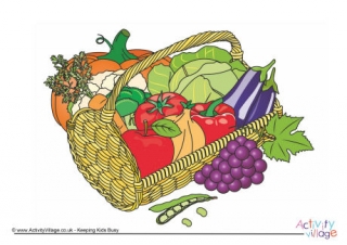 Harvest Basket Poster