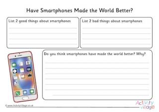 Have Smartphones Made The World Better Worksheet