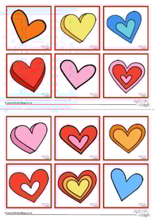Heart Game Cards
