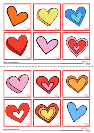 Heart Game Cards