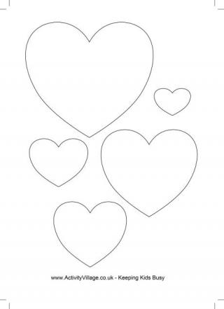 Heart Templates 3