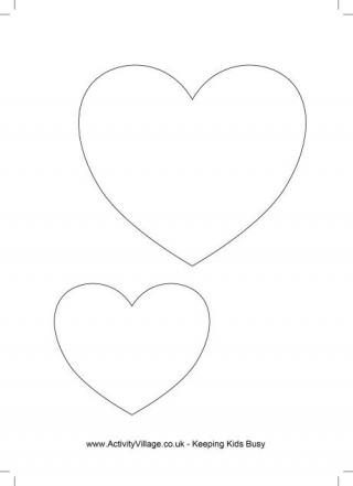 Heart Templates 4