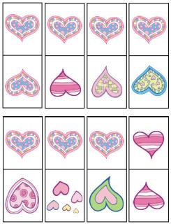 Hearts Dominoes Game