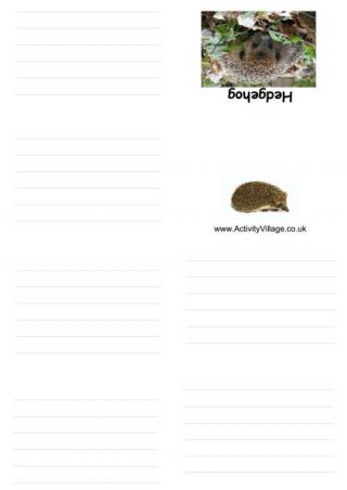 Hedgehog Booklet