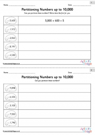 Hedgehog Partitioning up to 10,000