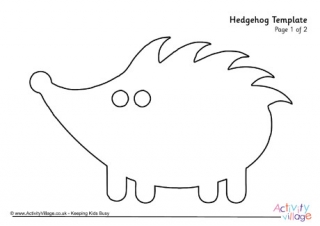 Hedgehog Template