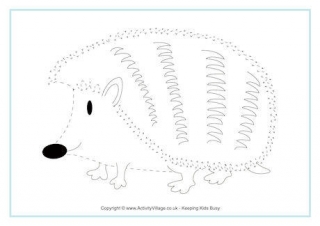 Hedgehog Tracing Page