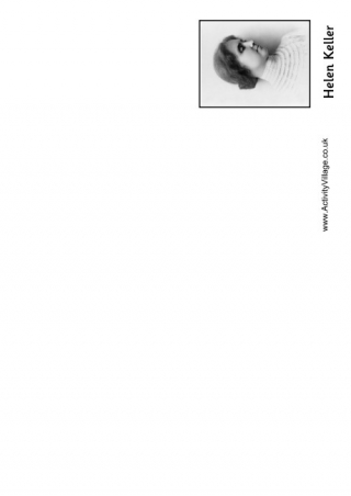 Helen Keller Booklet