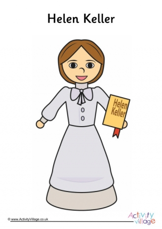 Helen Keller Poster