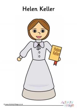 Helen Keller Poster