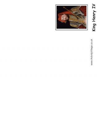Henry IV Booklet