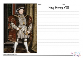Henry VIII Story Paper 2
