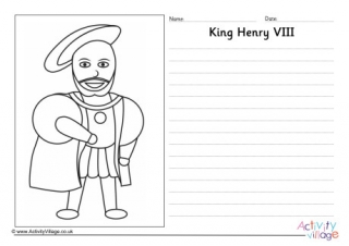 Henry VIII Story Paper