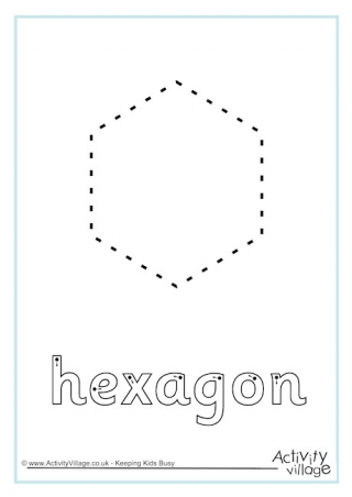 Hexagon Finger Tracing