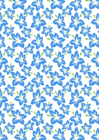 Hibiscus Scrapbook Paper