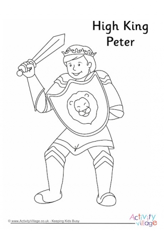 Narnia Colouring Pages