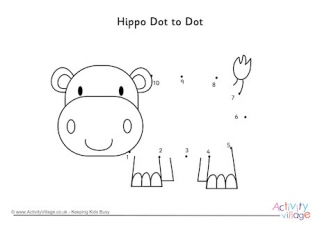 Hippo Dot To Dot