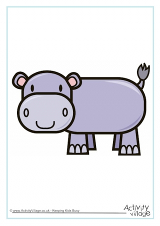 Hippo Poster