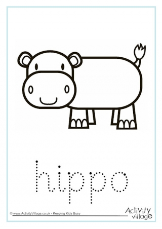 Hippo Word Tracing