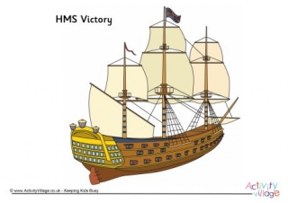 HMS Victory Poster