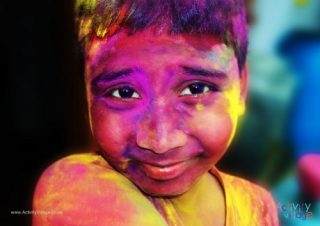 Holi Boy Poster