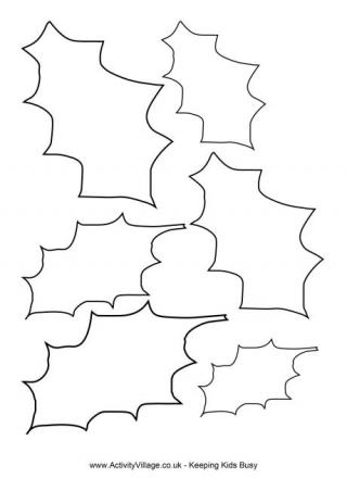christmas templates christmas shapes to cut out