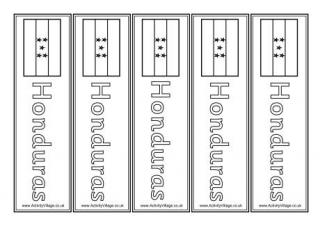 Honduras Bookmarks