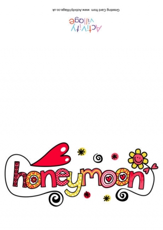 Honeymoon Card