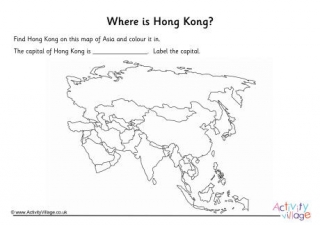 Hong Kong Location Worksheet