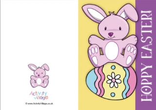 Hoppy Easter Card