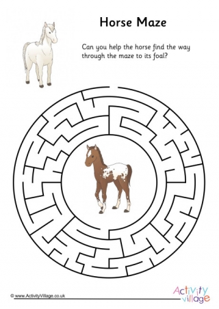 Horse Maze 2