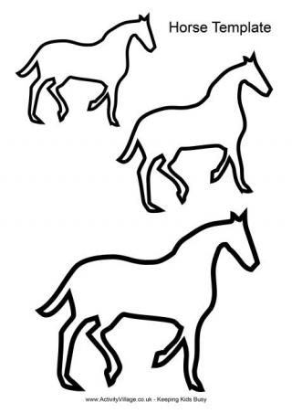Horse Template