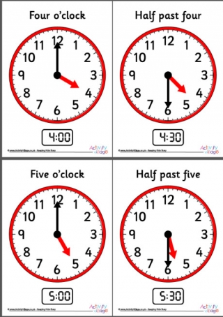 Hour and Half Past Posters