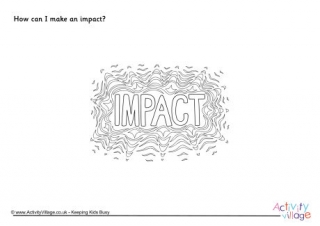 How Can I Make An Impact Worksheet